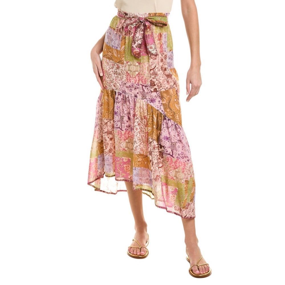 NWT Johnny Was River Tiered Skirt